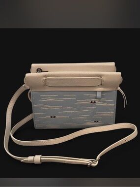 Min & Mon Vali Crossbody Micro - Happy Clouds Embroidery